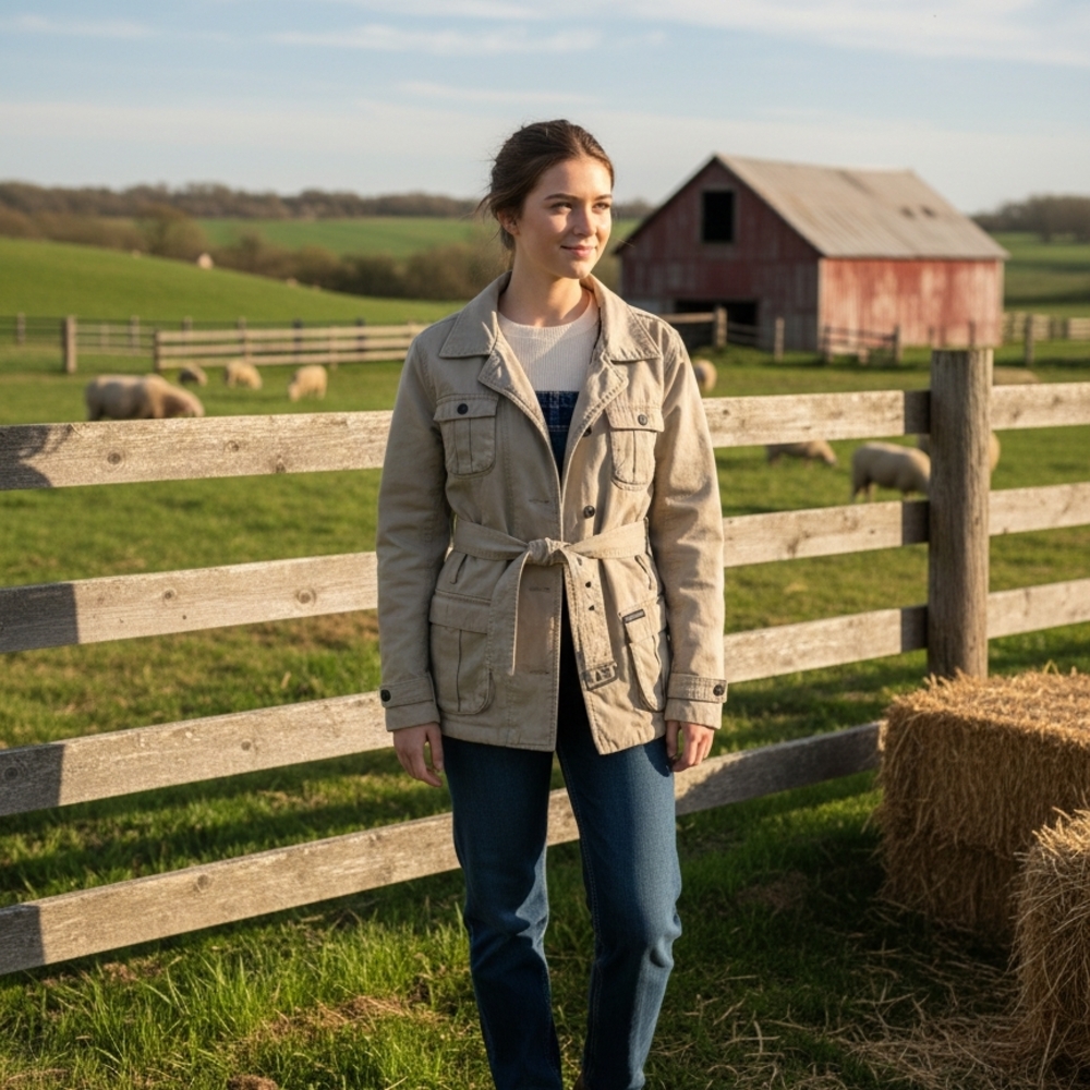 Field & Stream Women's Tan Barn Jacket